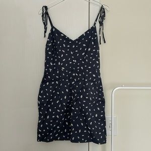 Blue Dot Mini Dress